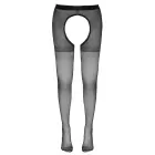 Cottelli LEGWEAR Crotchless Tights – Black – L/XL — Photo 6