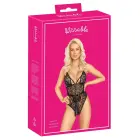 Kissable elegants melns mežģīņu bodijs ar regulējamām lencītēm – L/XL — Foto 1