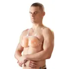 You2Toys Silicone Chest Plate with Adjustable Removable Straps – skin tone – 1200 g — Photo 6