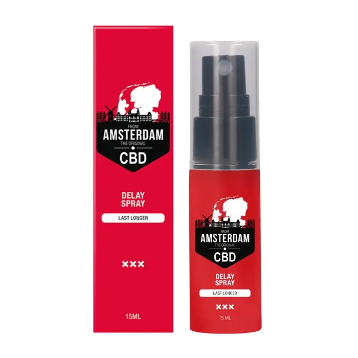 Original CBD Amsterdam Intimate Delay Spray – 15 ml