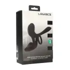 LEVELZ Triple Motor Silicone Power Ring – Black, Rechargeable — Photo 2