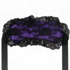 KINK Lace Bandage Model 2 – Elegantne must pitsmask 22.5 x 11 cm — Foto 2