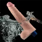 REAL SOFTEE laetav vibreeriv dildo – 26.5 cm (10.5″) – nahavärv — Foto 15