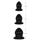 Analinio tempimo kištukų rinkinys – Juodas – up to 7 cm Photo