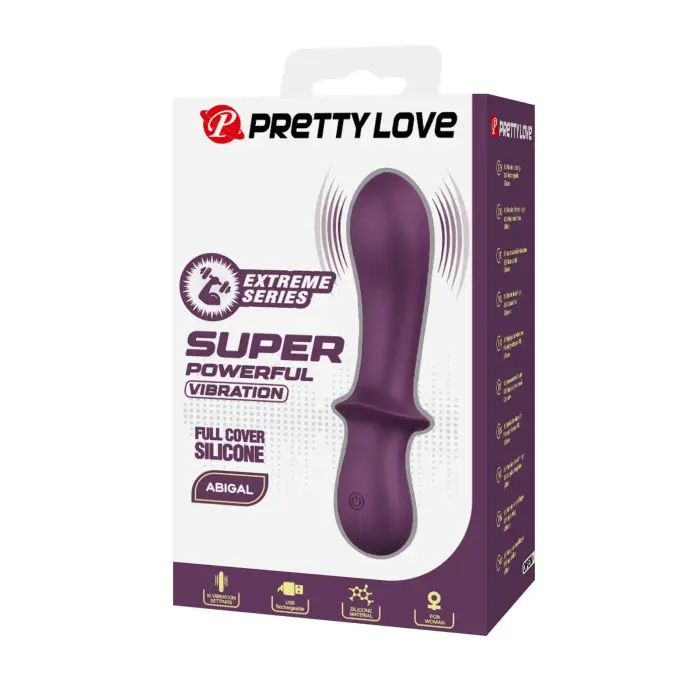 Pretty Love Abigal фиолетовый мощный вибратор – 16 cm