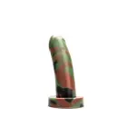 Kiotos Revolt Green Army 19 – silikoondildo – 19 cm — Foto 1