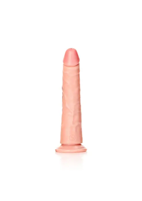 Slim Reālistisks Dildo ar Piesūcekni – 18 cm (7″) – Miesas krāsa