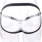 Male-to-Female Chastity Device – polished metal – adjustable elastic belt – 85–130 cm waist — Photo 4