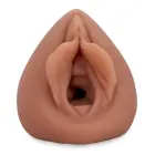 PDXE Sorority Snatch vagīnas masturbators – 13.4 cm (5.3″) – brūns — Foto 4