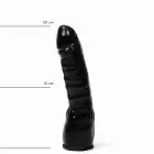 All Black AB 10 dildo – 20–23 cm – Melns — Foto 1