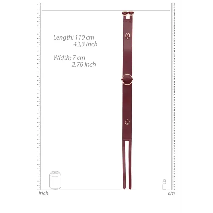 Пояс Ouch Halo с кольцами – L/XL Фото num