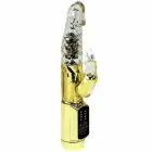 BAILE US Rabbit Gold Prince pöörlev jänese vibraator – 23 cm (9″) — Foto 3