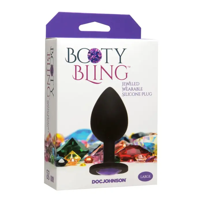 Booty Bling poti kujuline anaaltapp – L – Must
