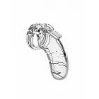 Man|Cage šķīstības būris – 11.5 cm (4.5″) – caurspīdīgs — Foto 1