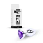 Jewellery Silver Heart анальная пробка – 7 cm (2.8″) – Фиолетовый — Фото 11