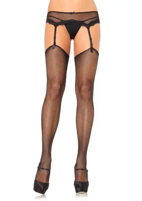 Fishnet Stockings – Black – One Size