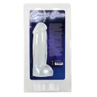 Kristāldzidrs liels dildo – 21.5 cm (8.5″) Foto 8