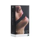 Ouch! Elastic Silicone Ball Gag – Black — Photo 2