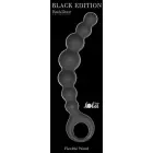 Lankstus lazdelės formos analinių karoliukų rinkinys – 18 cm – Juodas Photo