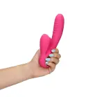 Loveline Tongue Flickering and Heating Rabbit Vibrator – 18 cm (7″) – Pink — Photo 10