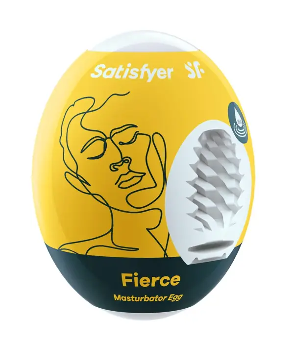 Satisfyer EGGCITED Masturbator Egg – Yellow