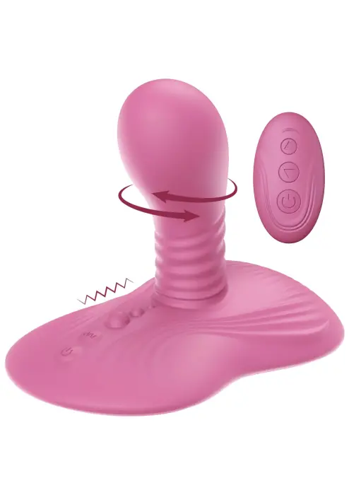 She.E.O Rotating Vibrating Grinder – Pink