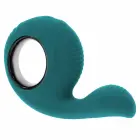Evolved Thumbs Up divu motoru vibrators – 4.5 cm (1.75″) – tirkīza — Foto 10