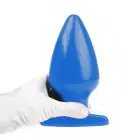Large Anal Plug – 4.5+ cm – Blue — Photo 2