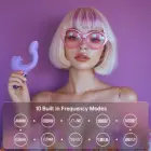 Magic Motion Magic Ponder dvigubas vibratorius – violetinis — Nuotrauka 8