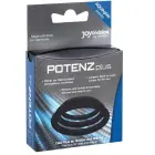 JOYDIVISION PotenzDuo Plus Set – 3 Black Silicone Support Rings S/M/L — Photo 3