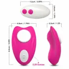 ARMONY Butterfly Wearable Vibrator – 8.2 cm – Pink — Photo 2