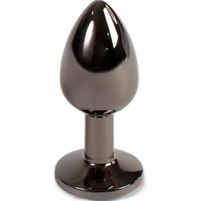 Secretplay Gunmetal Intimate металлическая анальная пробка – 7 cm – S