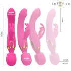 Intense Winona divpusējs truša un wand vibrators – 24.5 cm (9.6″) – rozā — Foto 5