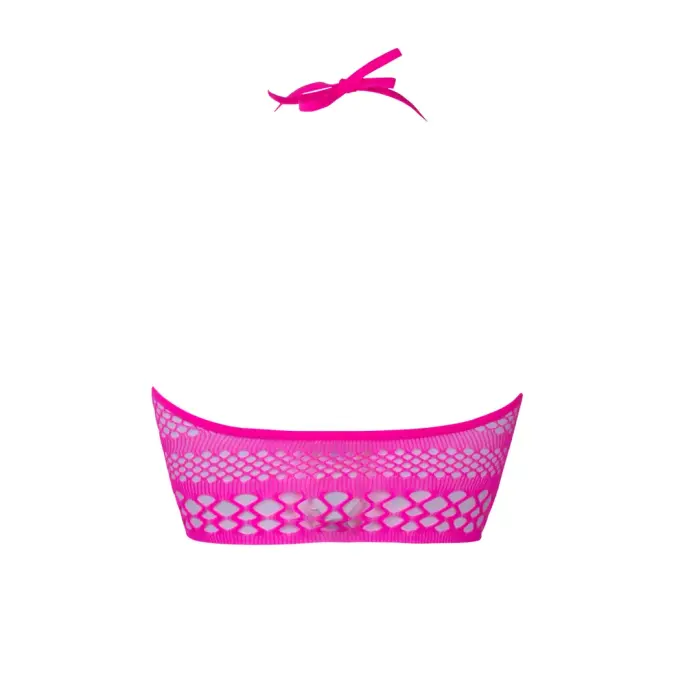 Seksīgs top ar siksnām – rozā – viens izmērs Foto 8