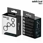 Addicted Toys Multi-Ring Support System with Anatomical Dividers – 201 mm – Black — Photo 7