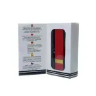 Lūpu krāsas vibrators – sarkans — Foto 6