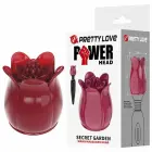 Pretty Love Secret Garden – силиконовая насадка для жезла – розовая — Фото 1
