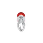 Anālais spraudnis ar dārgakmeni – 8.8 cm (3.5″) – Sarkans — Foto 6