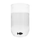 Rievots dimanta sirds anālais spraudnis – M – Melns Foto 5