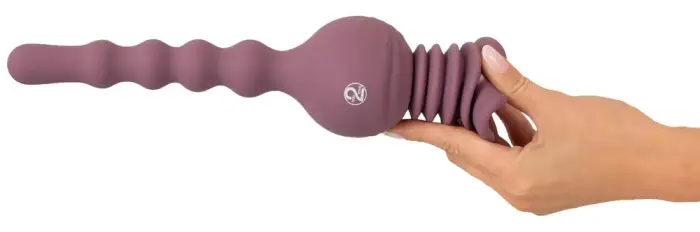Turbo Shaker Anal Lover dildo – 27.7 cm – Melns Foto 7