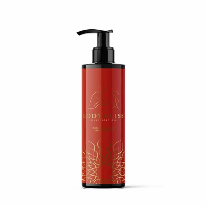 BodyGliss Silky Soft masāžas eļļa – sarkanais apelsīns – 150 ml