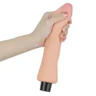 REAL SOFTEE Vibrating Dildo – 23 cm (9″) – Skin — Photo 6