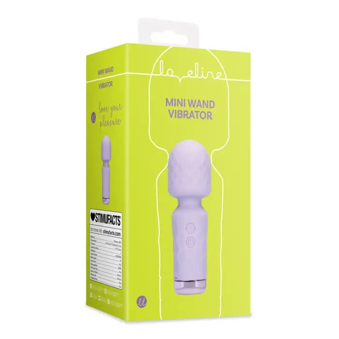 Loveline Night Magic мини wand вибратор - фиолетовый
