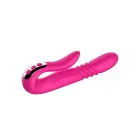 Luksuslik pöörlev tõukav vibraator – 18 cm (7″) – punane — Foto 3