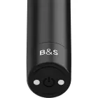 Black&Silver Kernex 2 – uzlādējams mini vibrators – melns — Foto 3