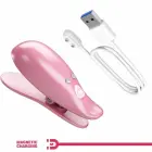 Pretty Love Cailey belaidžiai vibruojantys spenelių spaustukai – rožiniai — Nuotrauka 7