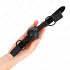 KINK neopreno kamuolinis antkramtis su reguliuojamu 4.5 cm kamuoliuku ir 41-59 cm dirželiu – juodas — Nuotrauka 3