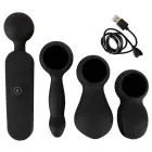 Couples Choice uzlādējams wand vibrators – 21.5 cm (8.5″) – melns — Foto 11