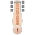 Angela White Indulge реалистичный вагинальный мастурбатор – 25 cm – белый — Фото 5