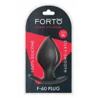 FORTO F-60 Spade Anal Plug – M – Black — Photo 1